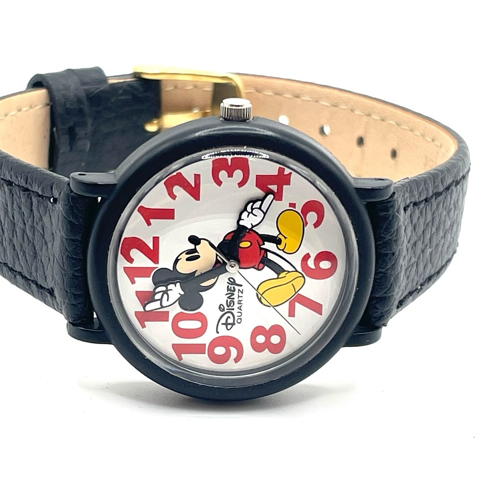 Vintage Disney Time works Mickey Mouse Quartz Watch